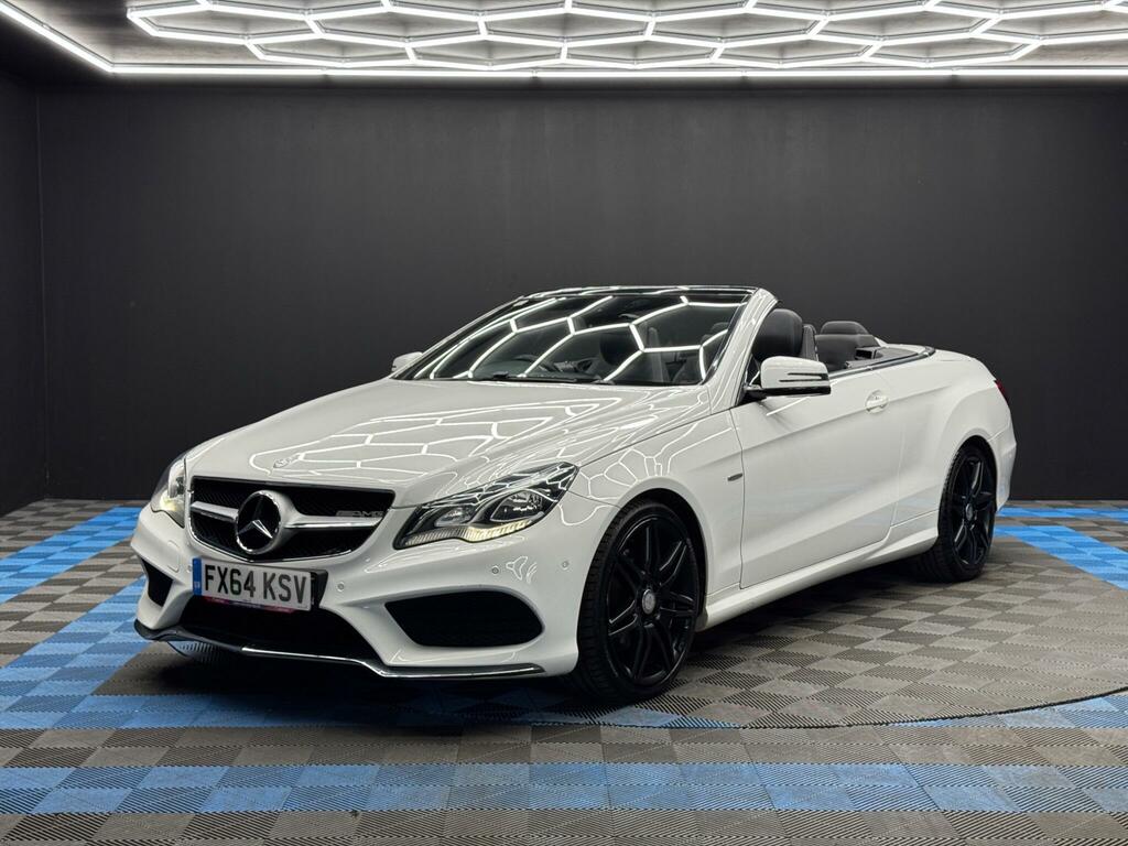 Mercedes-Benz E Class 2.1 E220 Cdi Amg Sport Cabriolet G-tronic Euro 5 FX64KSV White #3