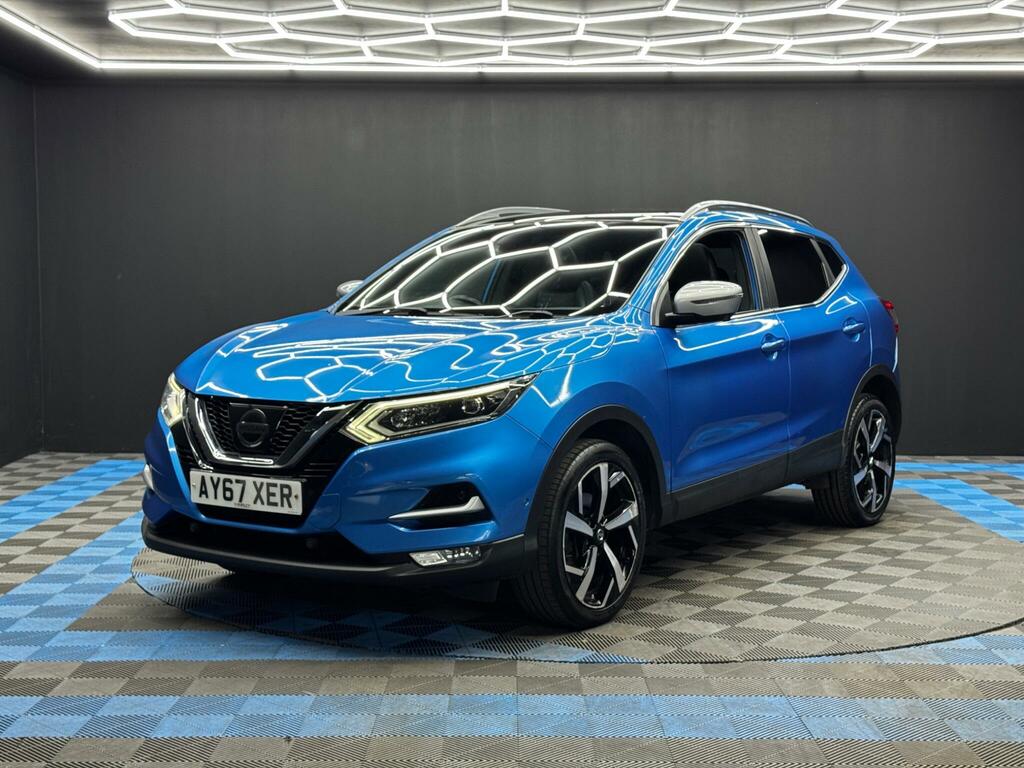 Nissan Qashqai 1.2 Dig-t Tekna Euro 6 Ss AY67XER Blue #3