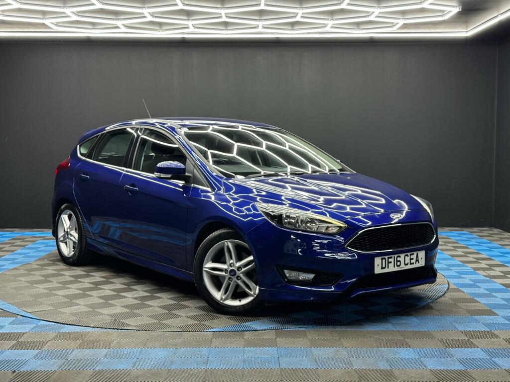Ford Focus 1.5T Ecoboost Zetec S Euro 6 Ss Blue