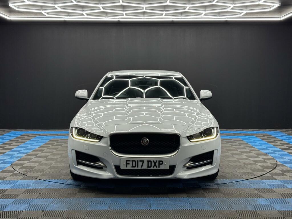 Jaguar XE 2.0D R-sport Euro 6 Ss FD17DXP White #2
