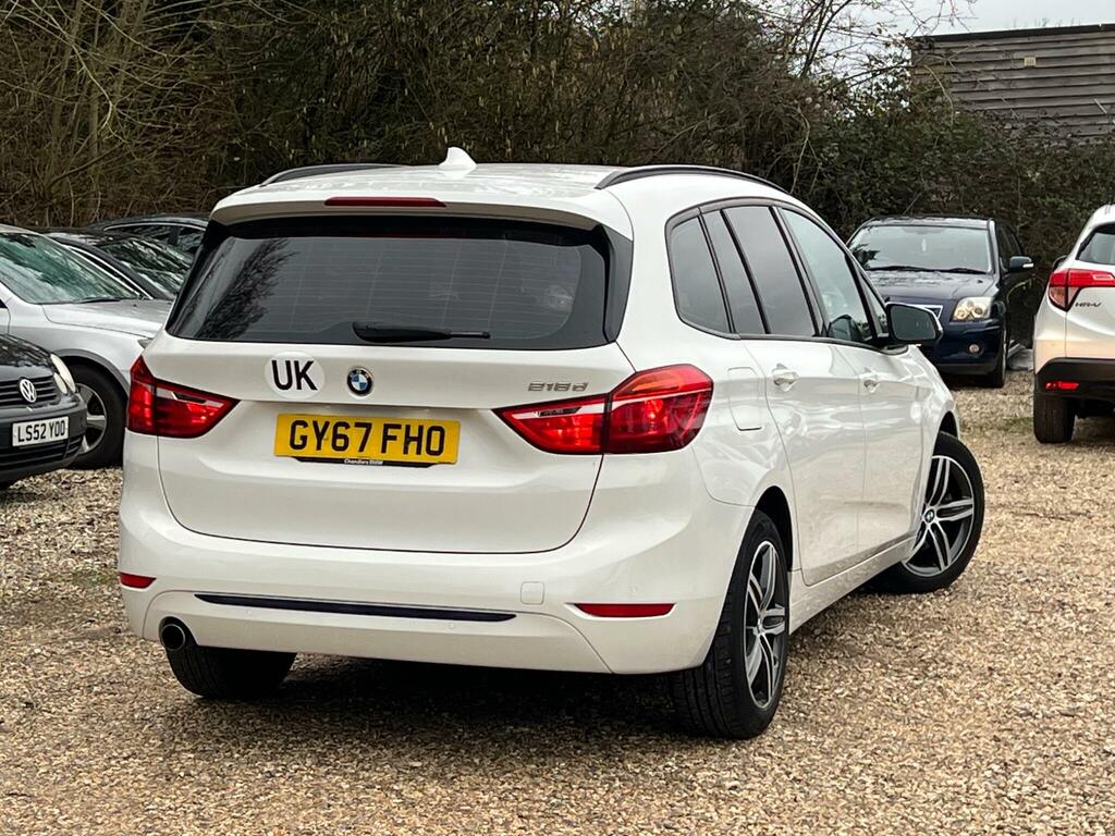 BMW 2 Series Gran Tourer 2.0 218D Sport Euro 6 Ss White #5