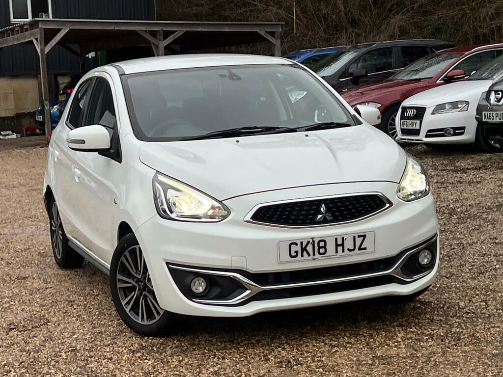 Mitsubishi Mirage 1.2 Juro Cvt Euro 6 Ss White