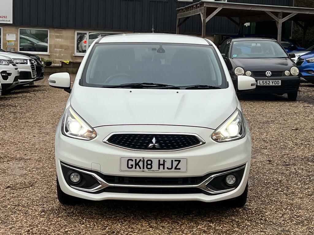 Mitsubishi Mirage 1.2 Juro Cvt Euro 6 Ss White #3