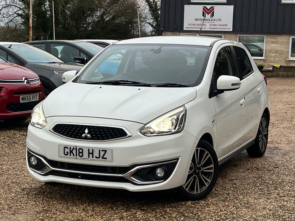 Mitsubishi Mirage 1.2 Juro Cvt Euro 6 Ss White #2