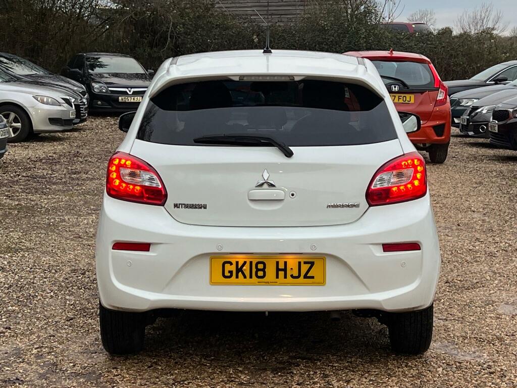 Mitsubishi Mirage 1.2 Juro Cvt Euro 6 Ss White #4