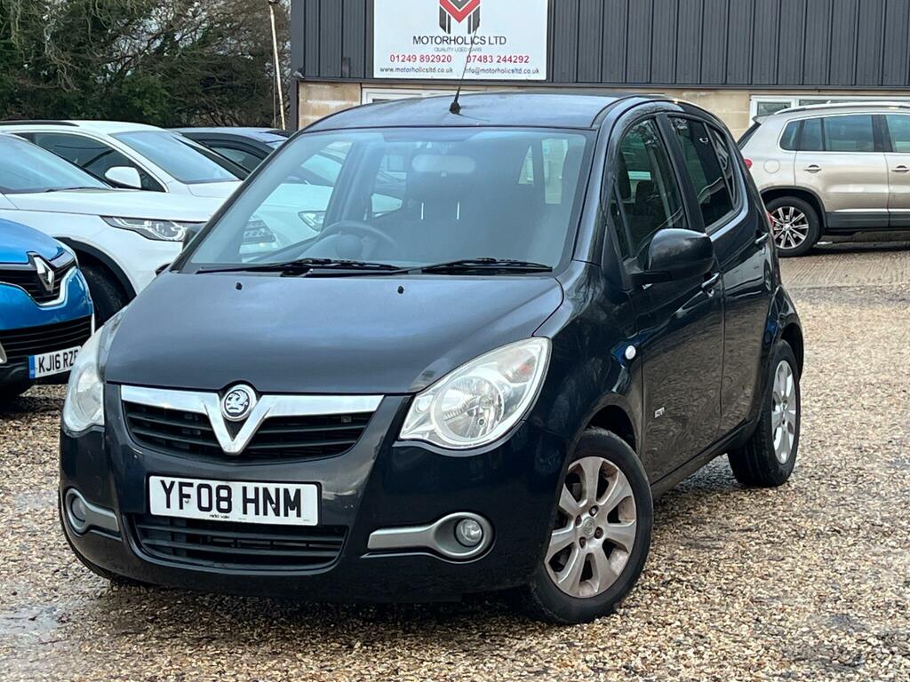 Vauxhall Agila 1.2 16V Design Euro 4 Black #2