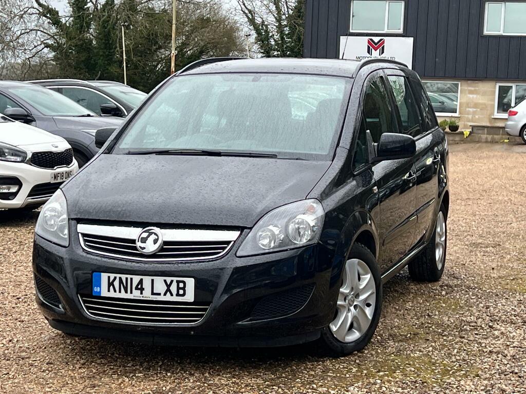 Vauxhall Zafira 1.8 16V Exclusiv Euro 5 Black #2