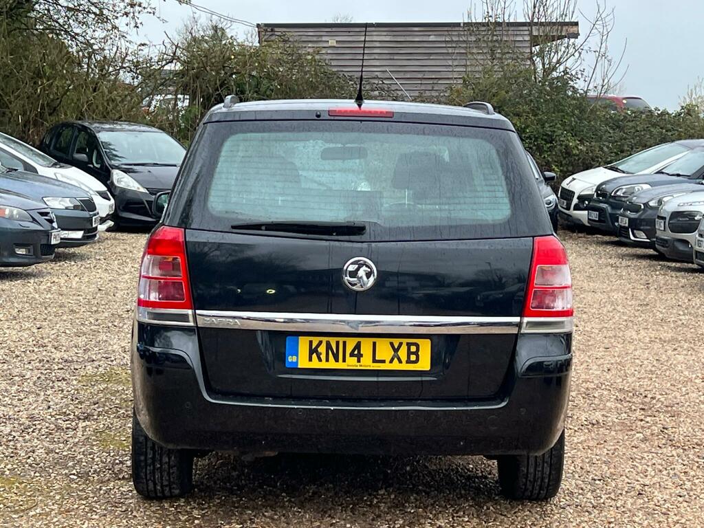 Vauxhall Zafira 1.8 16V Exclusiv Euro 5 Black #4