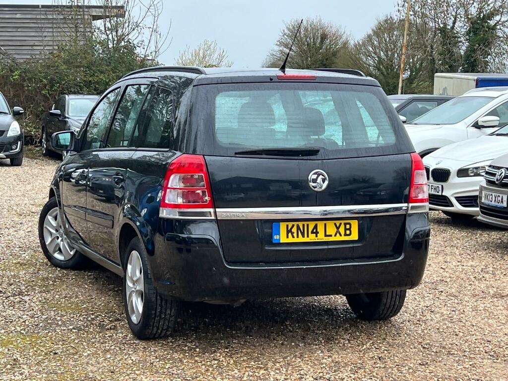 Vauxhall Zafira 1.8 16V Exclusiv Euro 5 Black #5