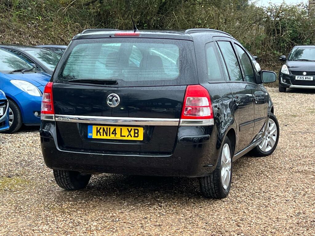 Vauxhall Zafira 1.8 16V Exclusiv Euro 5 Black #6