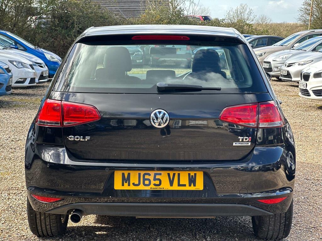 Volkswagen Golf 1.6 Tdi Bluemotion Tech Match Euro 6 Ss MJ65VLW Black #6