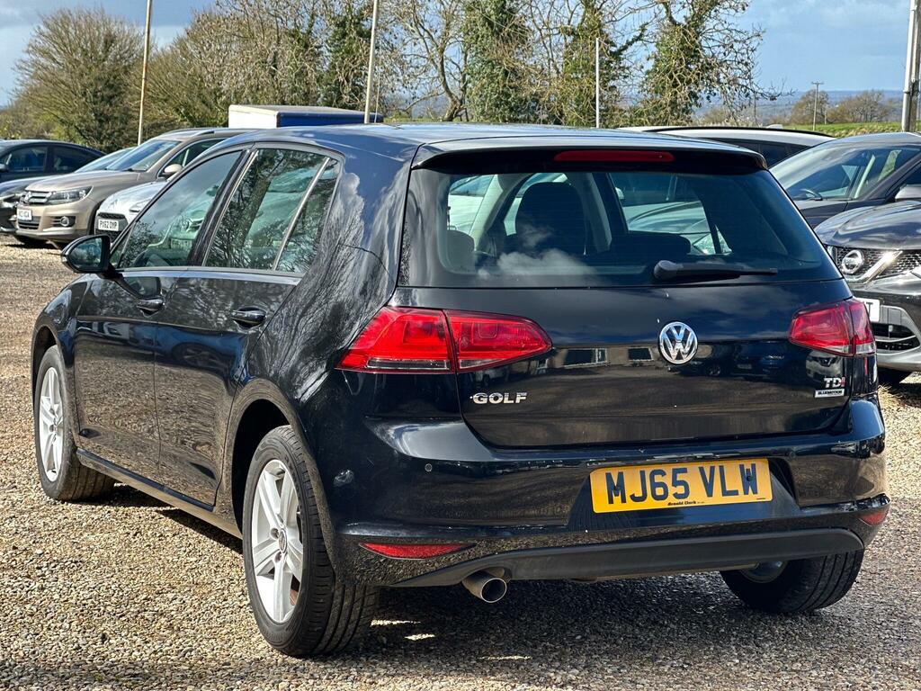 Volkswagen Golf 1.6 Tdi Bluemotion Tech Match Euro 6 Ss MJ65VLW Black #4