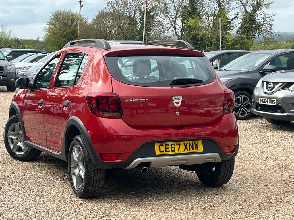 Dacia Sandero Stepway 0.9 Tce Ambiance Euro 6 Ss CE67XNW Red #4
