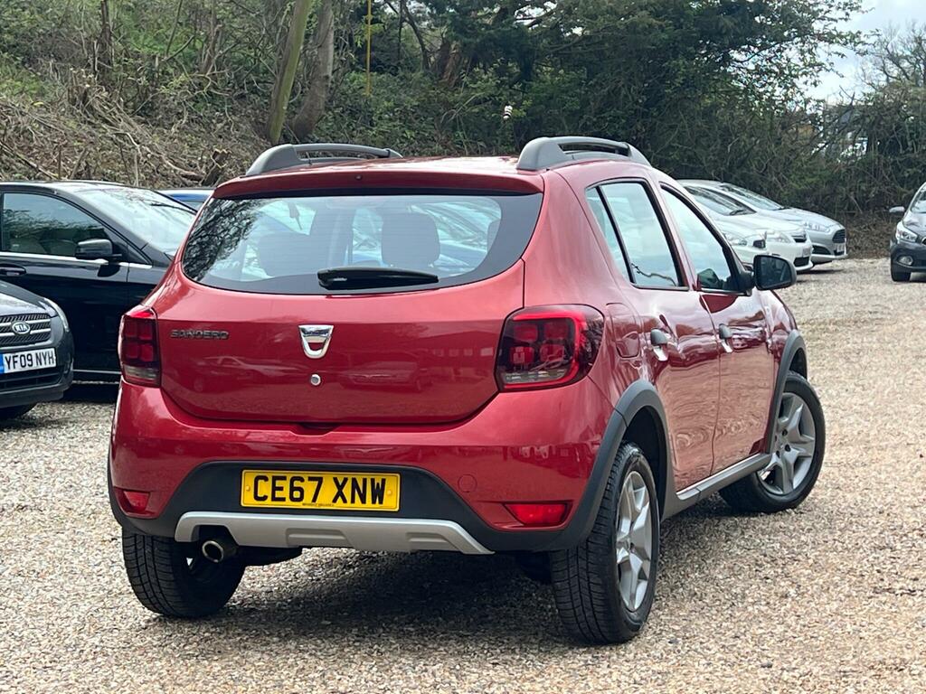Dacia Sandero Stepway 0.9 Tce Ambiance Euro 6 Ss CE67XNW Red #3