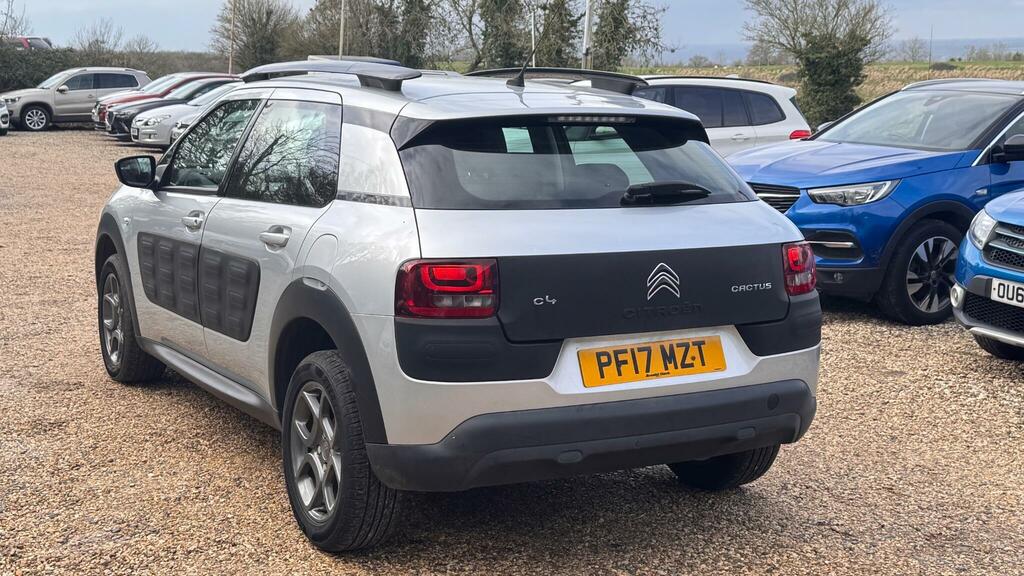 Citroen C4 Cactus 1.2 Puretech Feel Euro 6 Euro 6 PF17MZT Silver #4