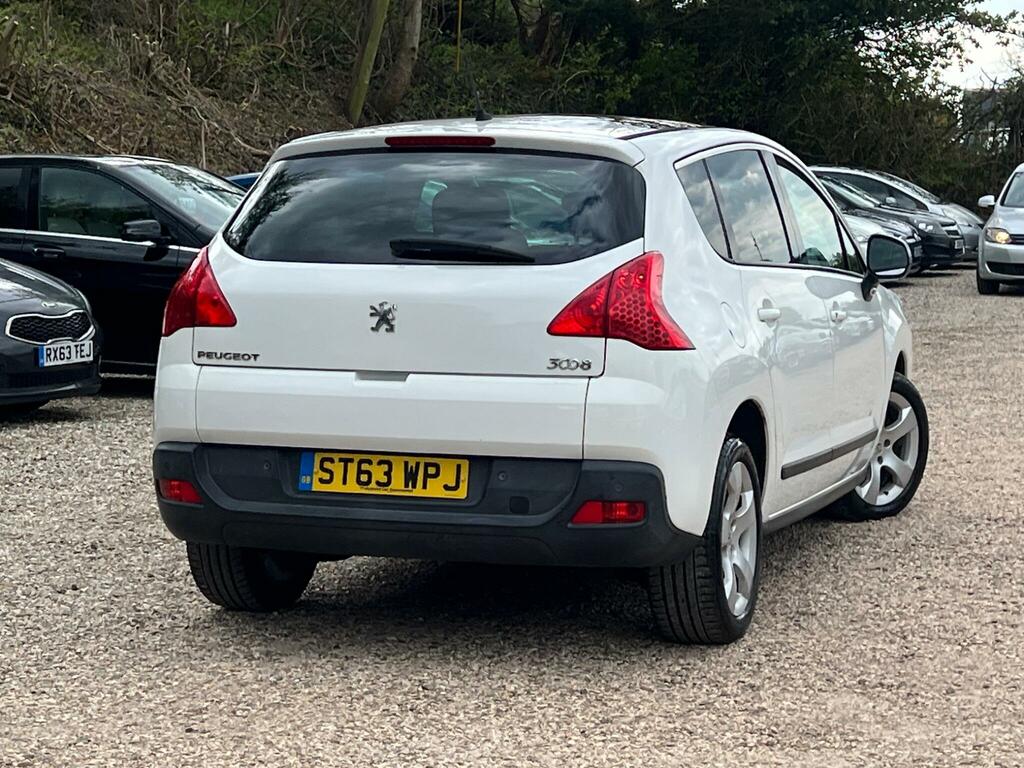 Peugeot 3008 1.6 Vti Active Euro 5 White #5