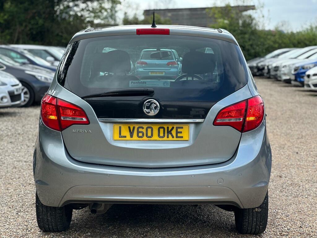 Vauxhall Meriva 1.4 16V Se Euro 5 Silver #4