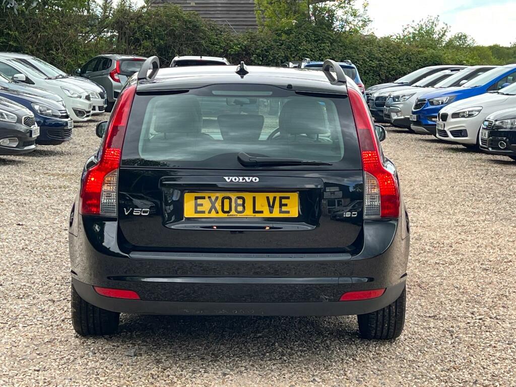 Volvo V50 1.6D S Euro 4 Black #4