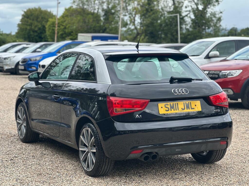 Audi A1 1.4 Tfsi Sport S Tronic Euro 5 Ss SM11JWL Black #5