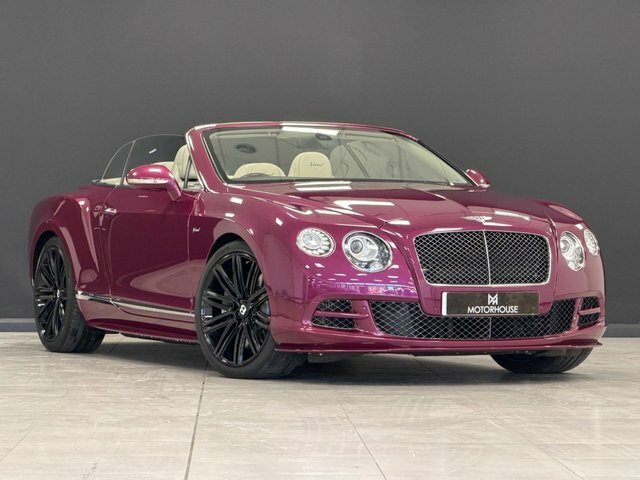 Bentley Continental Gt 2015 6.0 W12 Gtc Speed Convertible Purple