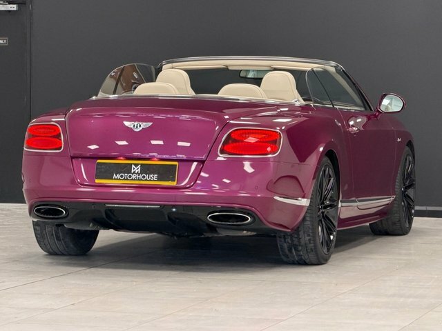 Bentley Continental Gt 2015 6.0 W12 Gtc Speed Convertible Purple #4