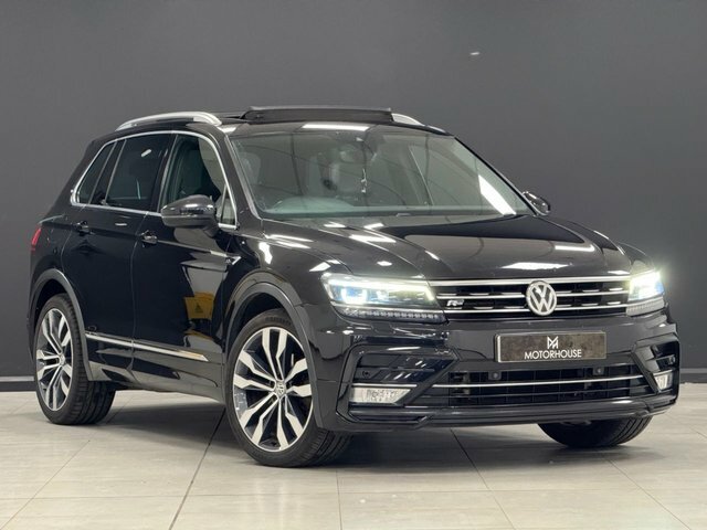 Volkswagen Tiguan 2017 2.0 Tdi Bluemotion Tech R-line Suv Black