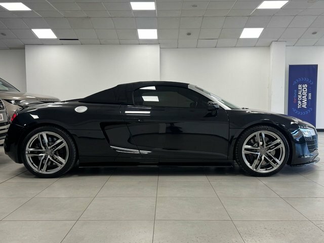 Audi R8 2013 4.2 Fsi V8 Spyder S Tronic Quattro Black #4