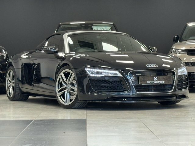 Audi R8 2013 4.2 Fsi V8 Spyder S Tronic Quattro Black #6