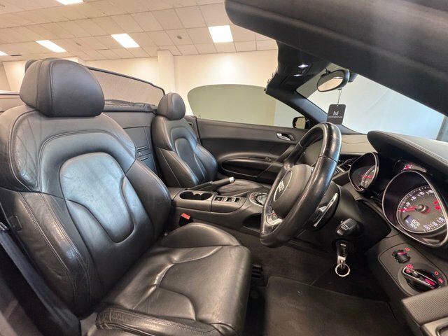 Audi R8 2013 4.2 Fsi V8 Spyder S Tronic Quattro Black #3