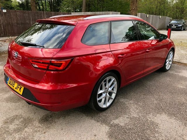 Seat Leon 2018 1.8 Tsi Fr Technology St Dsg Euro OU18JFK Red #6