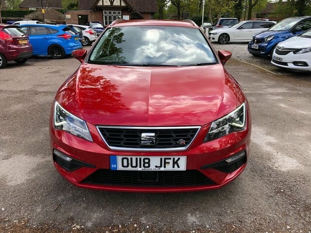 Seat Leon 2018 1.8 Tsi Fr Technology St Dsg Euro OU18JFK Red #2