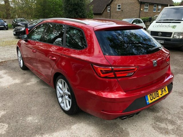 Seat Leon 2018 1.8 Tsi Fr Technology St Dsg Euro OU18JFK Red #5