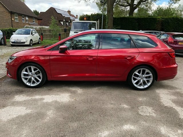 Seat Leon 2018 1.8 Tsi Fr Technology St Dsg Euro OU18JFK Red #4
