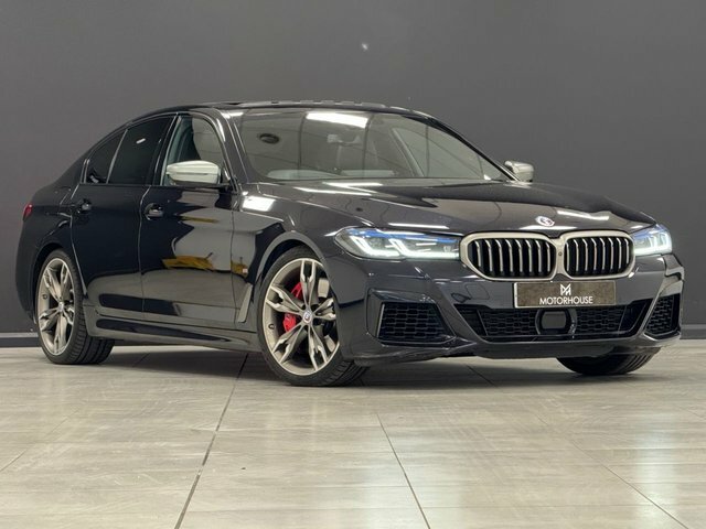 BMW 5 Series 2021 4.4 M550i V8 Saloon Steptronic Xdr Black