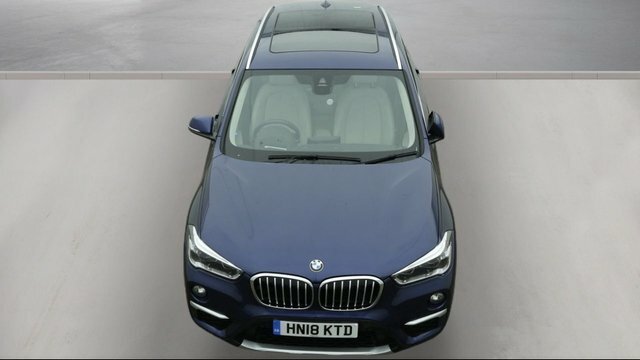 BMW X1 2018 2.0 20I Xline Suv Dct Sdrive Euro HN18KTD Blue #6