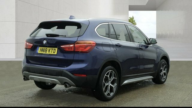 BMW X1 2018 2.0 20I Xline Suv Dct Sdrive Euro HN18KTD Blue #5