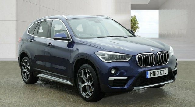 BMW X1 2018 2.0 20I Xline Suv Dct Sdrive Euro Blue