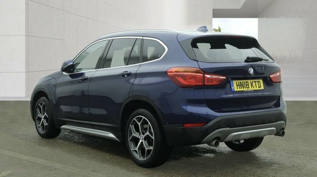 BMW X1 2018 2.0 20I Xline Suv Dct Sdrive Euro HN18KTD Blue #4