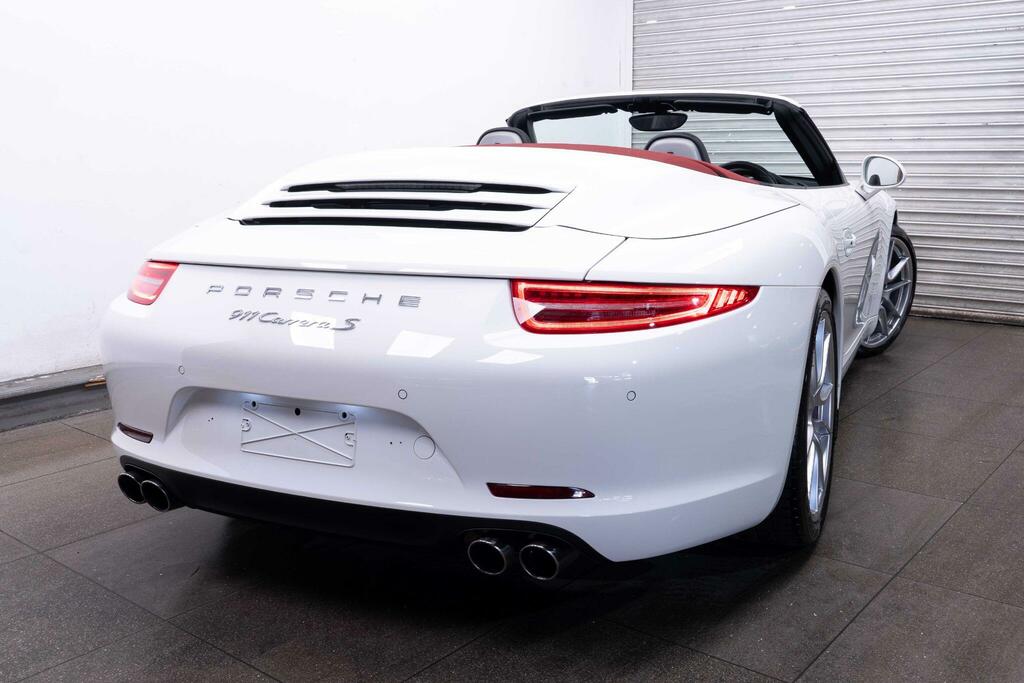 Porsche 911 3.8 991 Carrera S Convertible Pdk Euro White #6