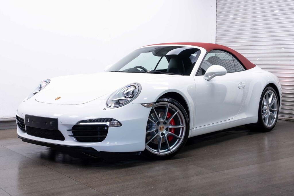 Porsche 911 3.8 991 Carrera S Convertible Pdk Euro White #3