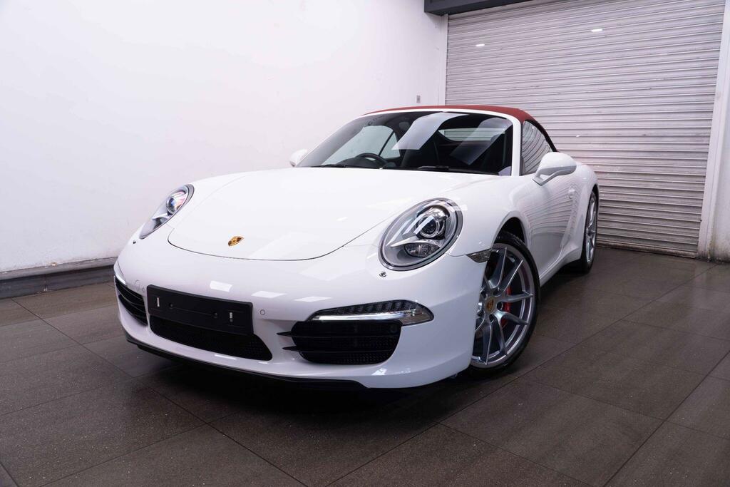 Porsche 911 3.8 991 Carrera S Convertible Pdk Euro White #5