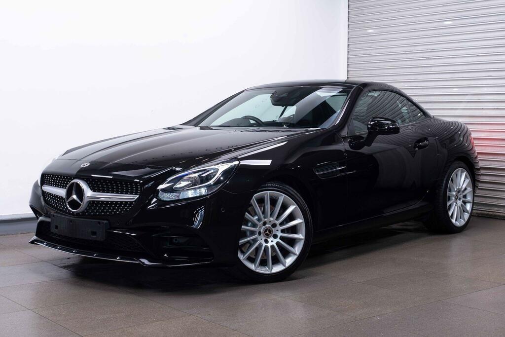 Mercedes-Benz SLC 2.0 Slc200 Amg Line G-tronic Euro 6 Ss Black #5