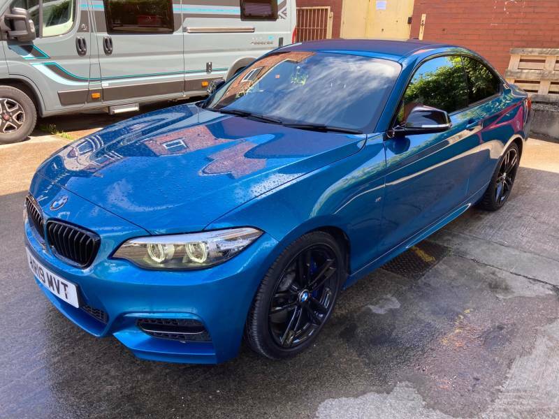 BMW 2 Series M240i Nav Step - 2019 19 Blue #3