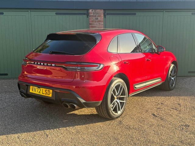 Porsche Macan 2022 2.9T V6 S Suv Pdk 4Wd Euro 6 Ss VN72LSD Red #6