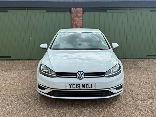 Volkswagen Golf 2019 1.0 Tsi Se Hatchback Euro 6 YC19WDJ White #2