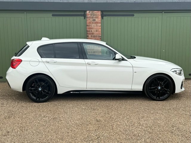 BMW 1 Series 2018 2.0 118D M Sport Hatchback WX68SOH White #4
