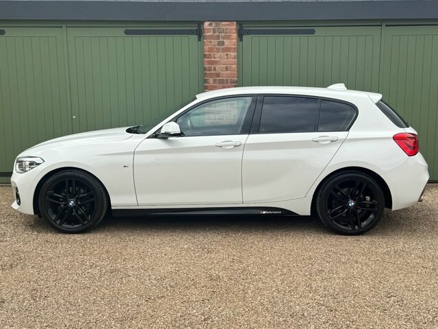 BMW 1 Series 2018 2.0 118D M Sport Hatchback WX68SOH White #5
