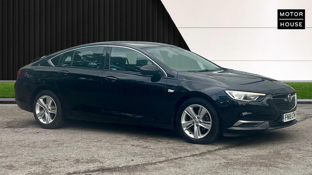 Vauxhall Insignia Hatchback 1.6 Turbo D Ecotec Tech Line Nav Grand S FN18UTM Black #4