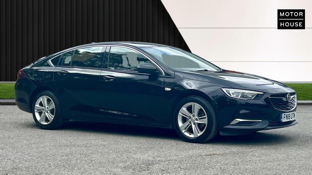 Vauxhall Insignia Hatchback 1.6 Turbo D Ecotec Tech Line Nav Grand S Black