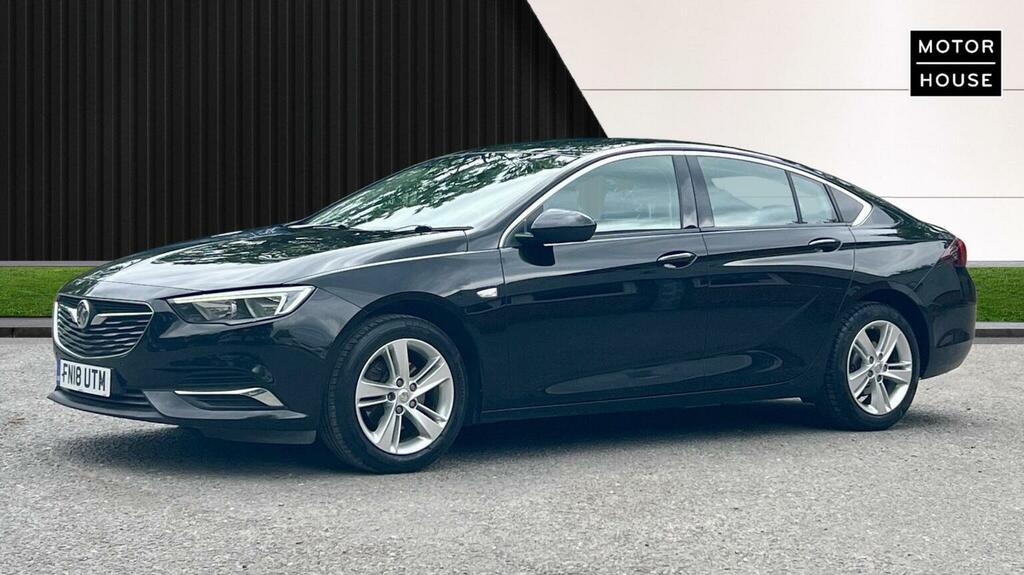 Vauxhall Insignia Hatchback 1.6 Turbo D Ecotec Tech Line Nav Grand S FN18UTM Black #3